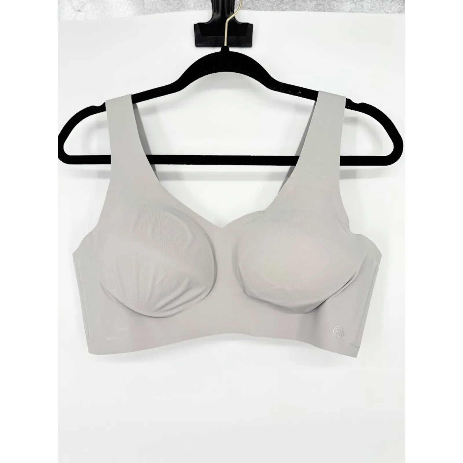 Honeylove Wireless Support Smoothing Bra Gray Soft Size XL Padded Pullover - Image 3