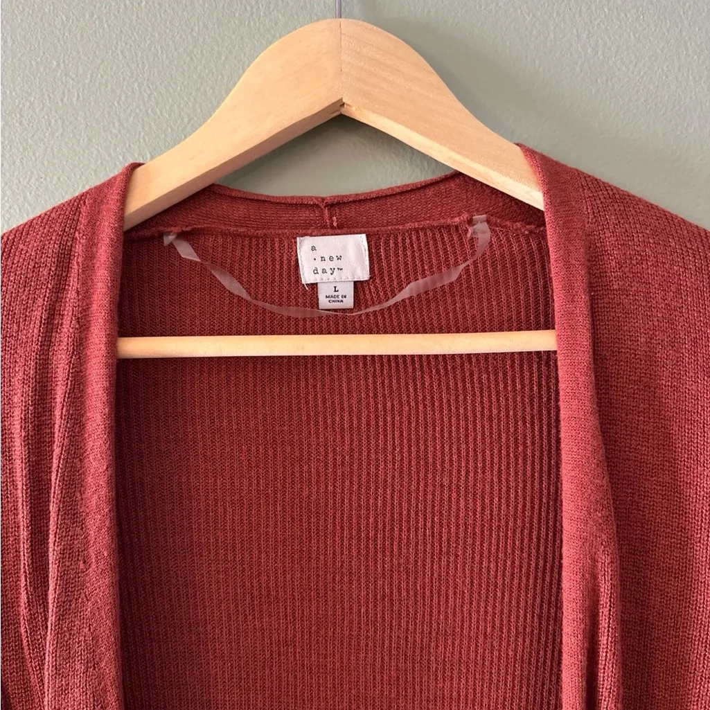 a new day Women's Rust Cardigan - Image 2