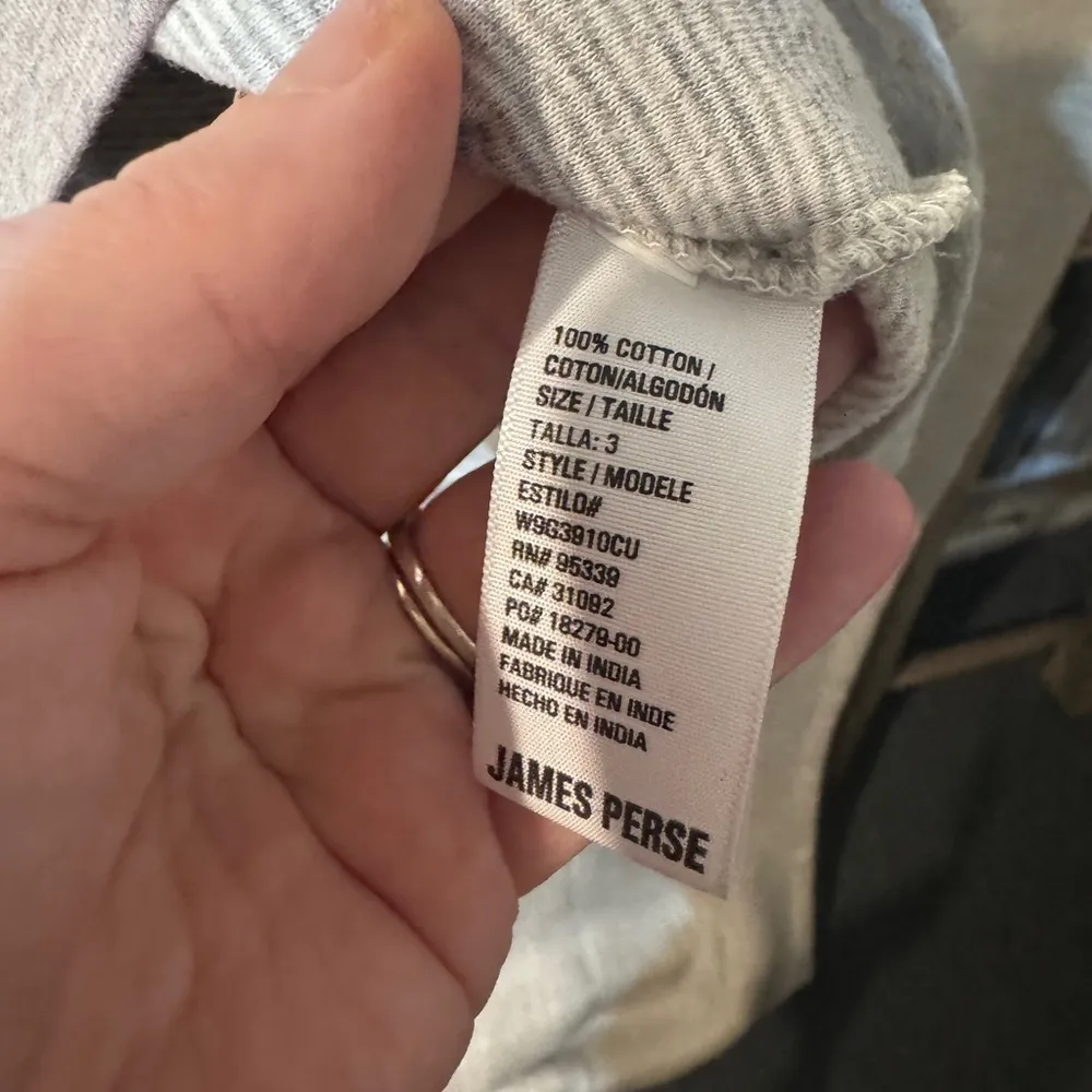 James Perse Striped Cotton 3/4 Length Sleeve Size UK 3 fits a small to medium US - Image 5