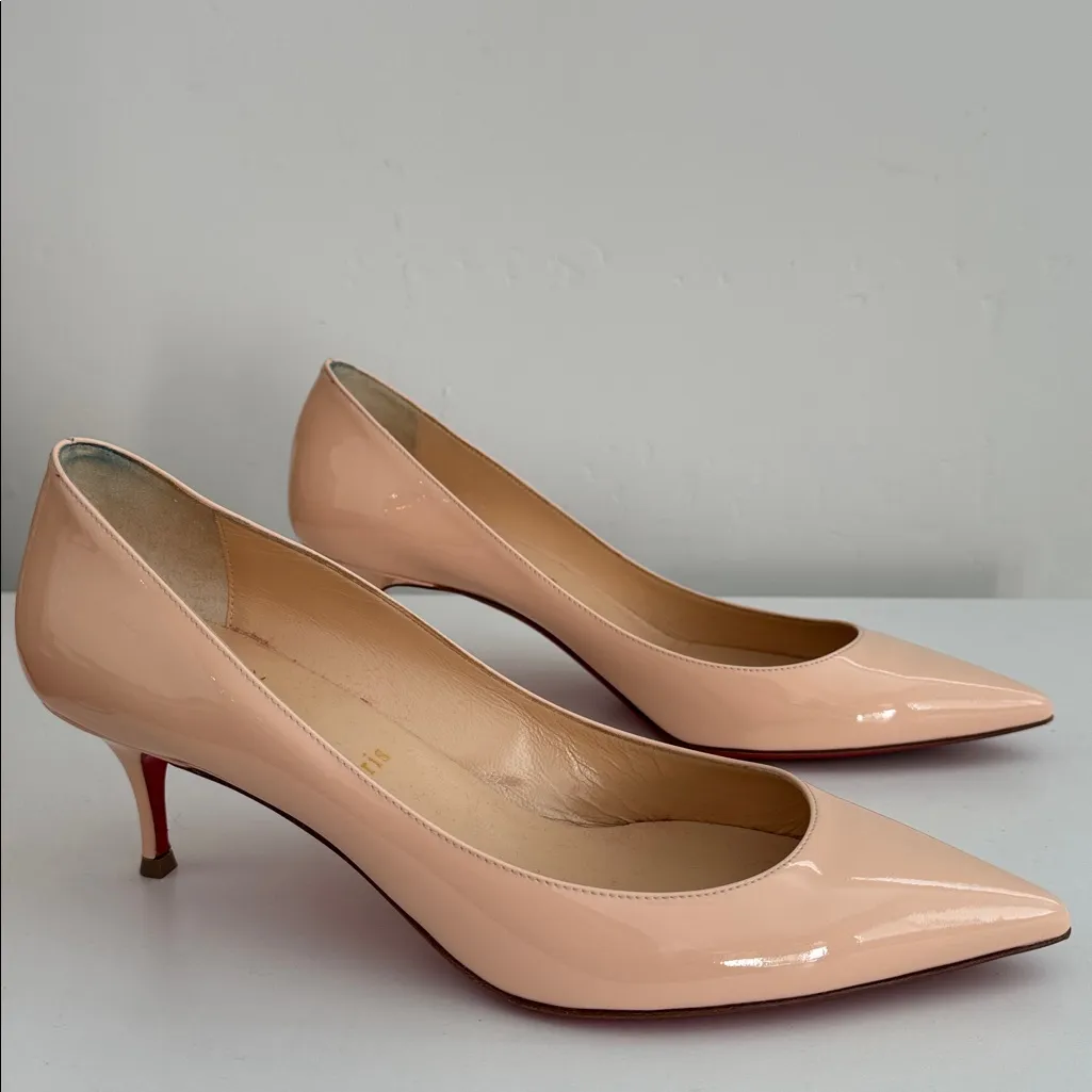 Christian Louboutin Pigalle Follies 55 Patent Heels Size: 40 - Image 3