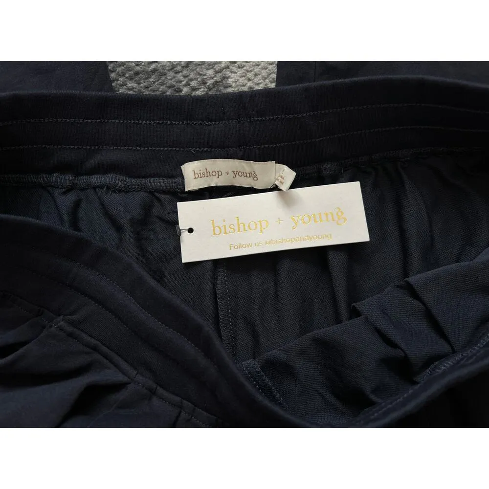 Bishop + Young Wide Leg Lounge Knit Pants Navy Blue Women Size 1X - NWT - Image 8