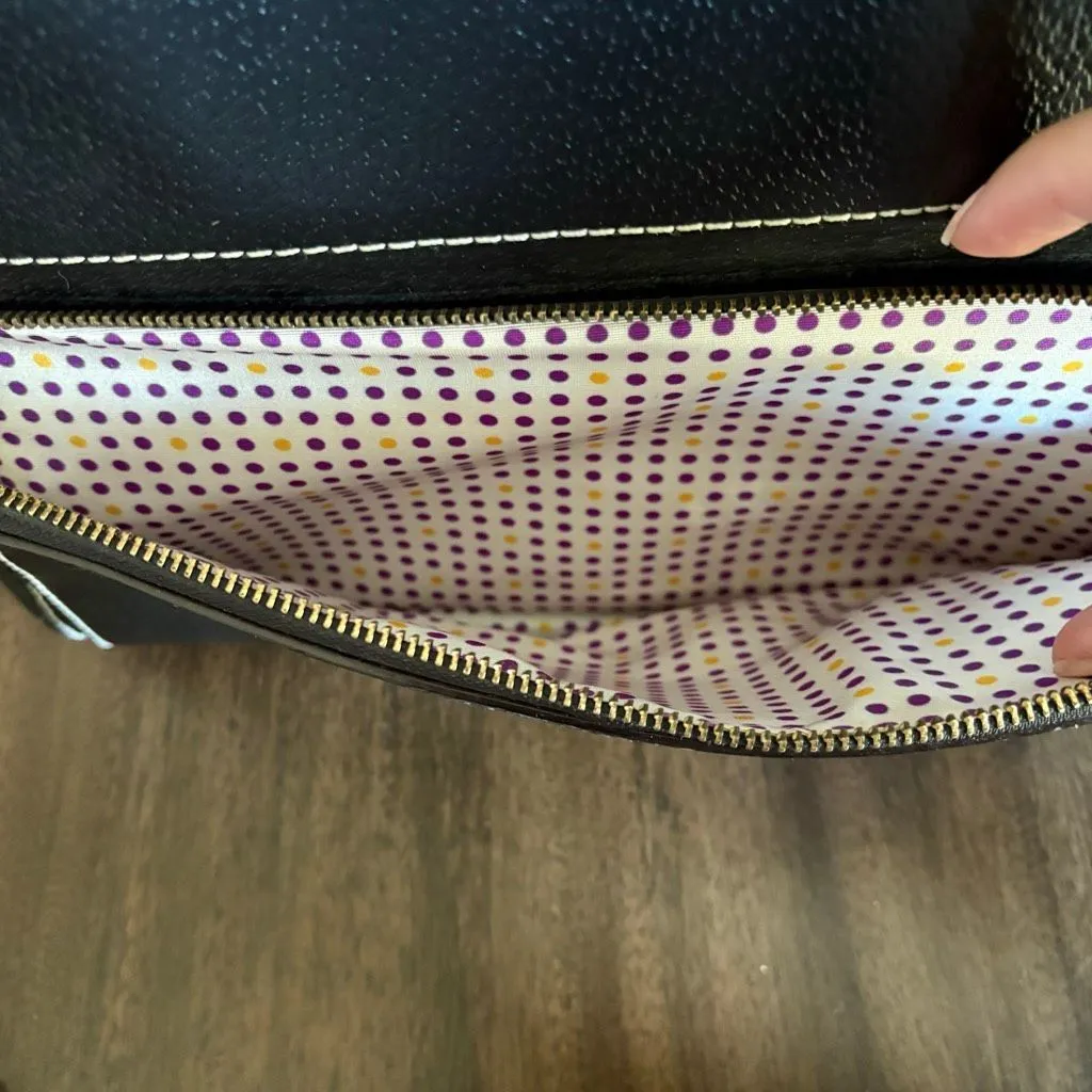 Kate Spade Wellesley Leather Maeda Top Handle Satchel Black - Image 9