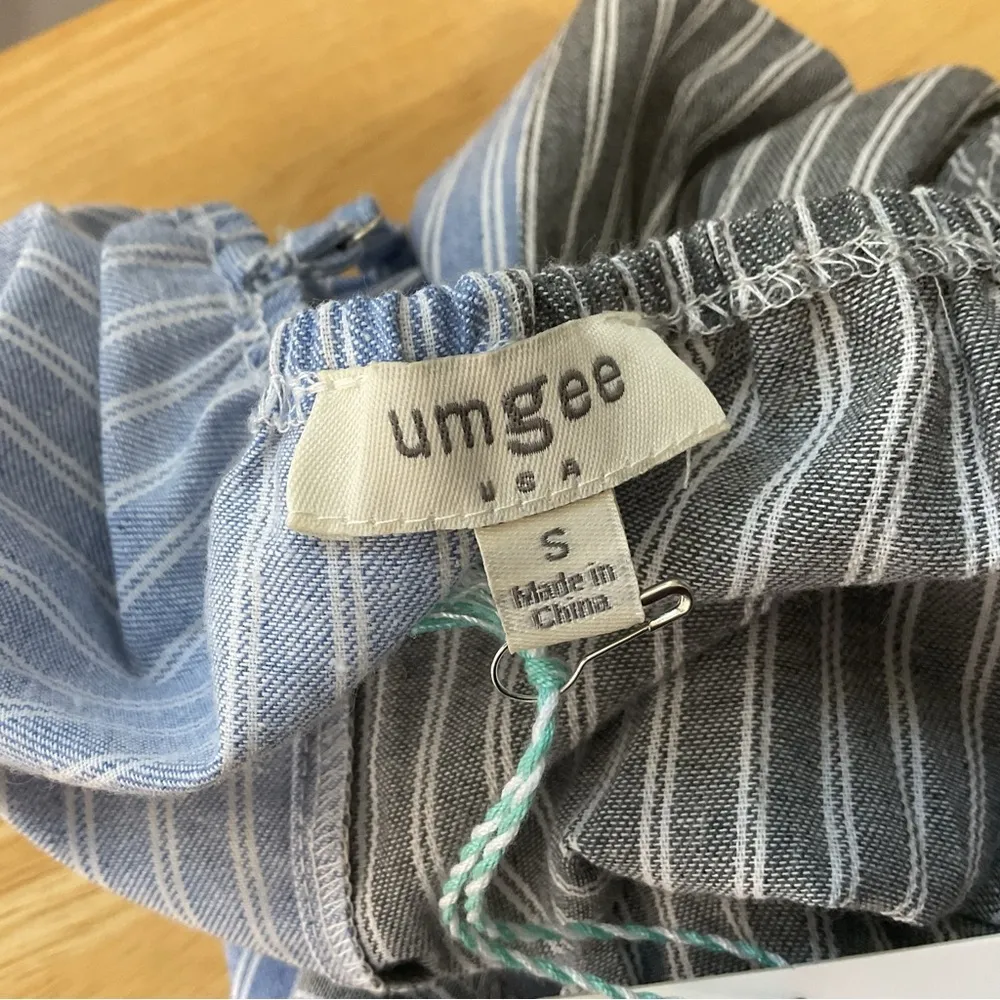 Umgee Colorblock Striped Pocket Romper Size Small - Image 7