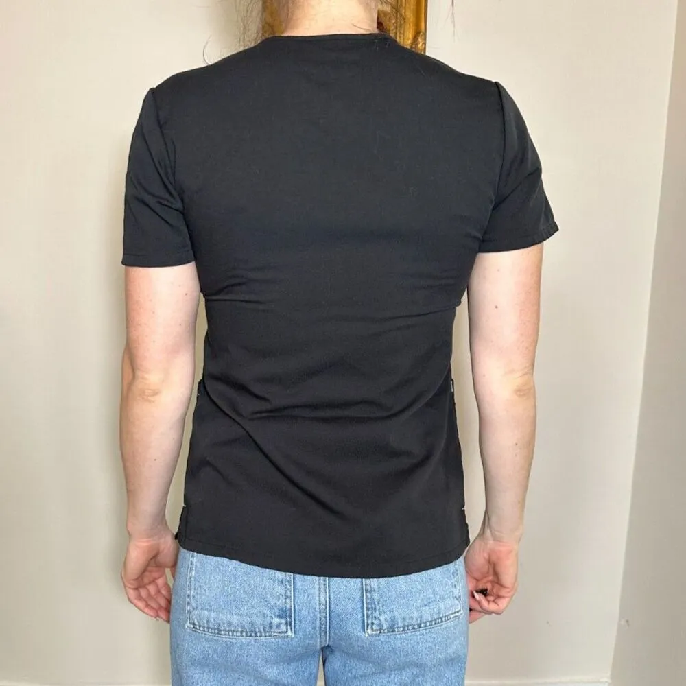 FIGS  Black Scrub Top Threads for Threads Size XS - Image 5