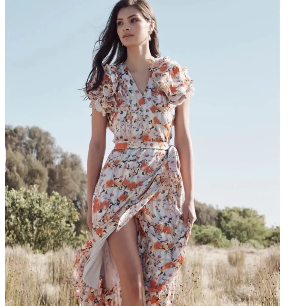 ELLIATT Dorrigo‎ Maxi Wrap Dress - Image 4