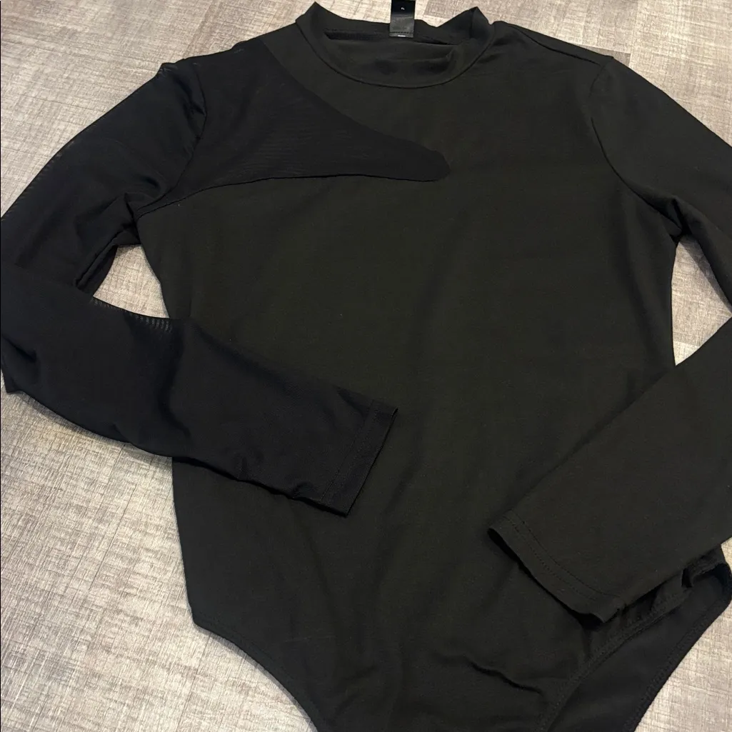 shein black mesh bodysuit - Image 5