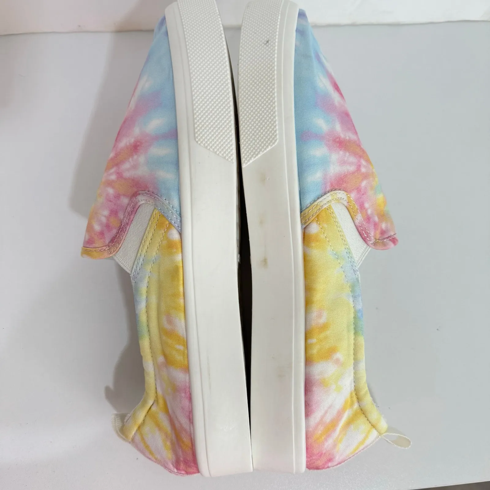 Skechers Street Poppy Tie Dye Memory Foam Hippie Hype Slip On Sneakers Size 10 - Image 10