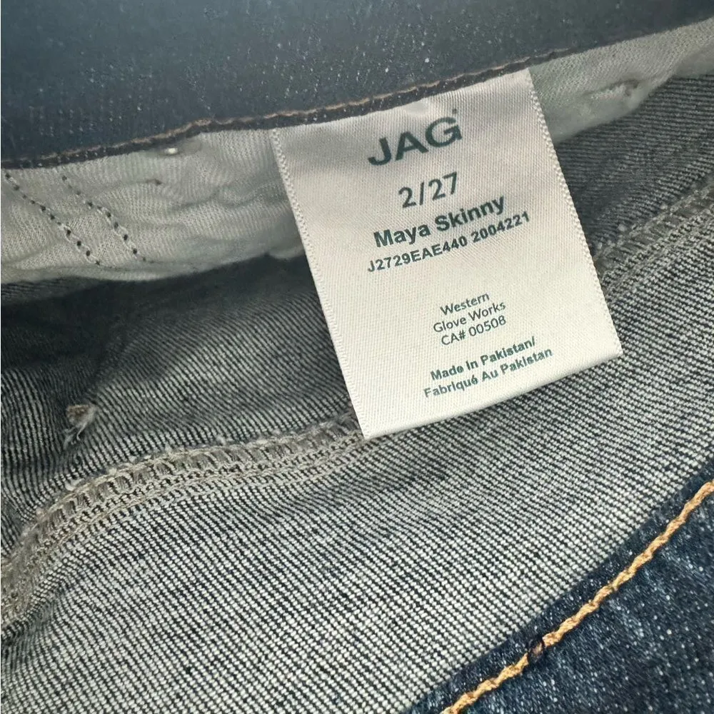 Jag Maya mid rise skinny pulling jeans size 2 - Image 6