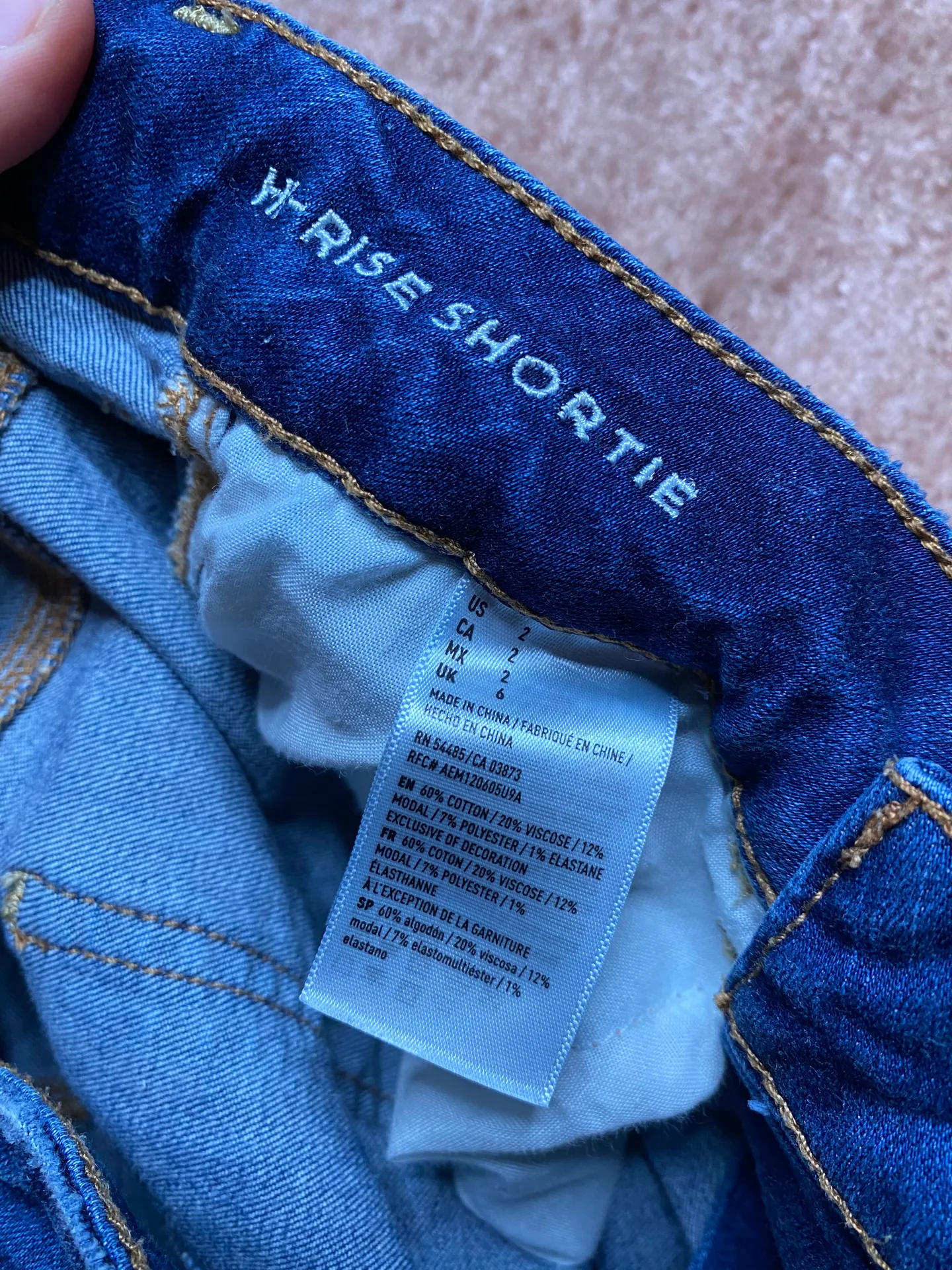 American Eagle High Rise Shorts - Image 4