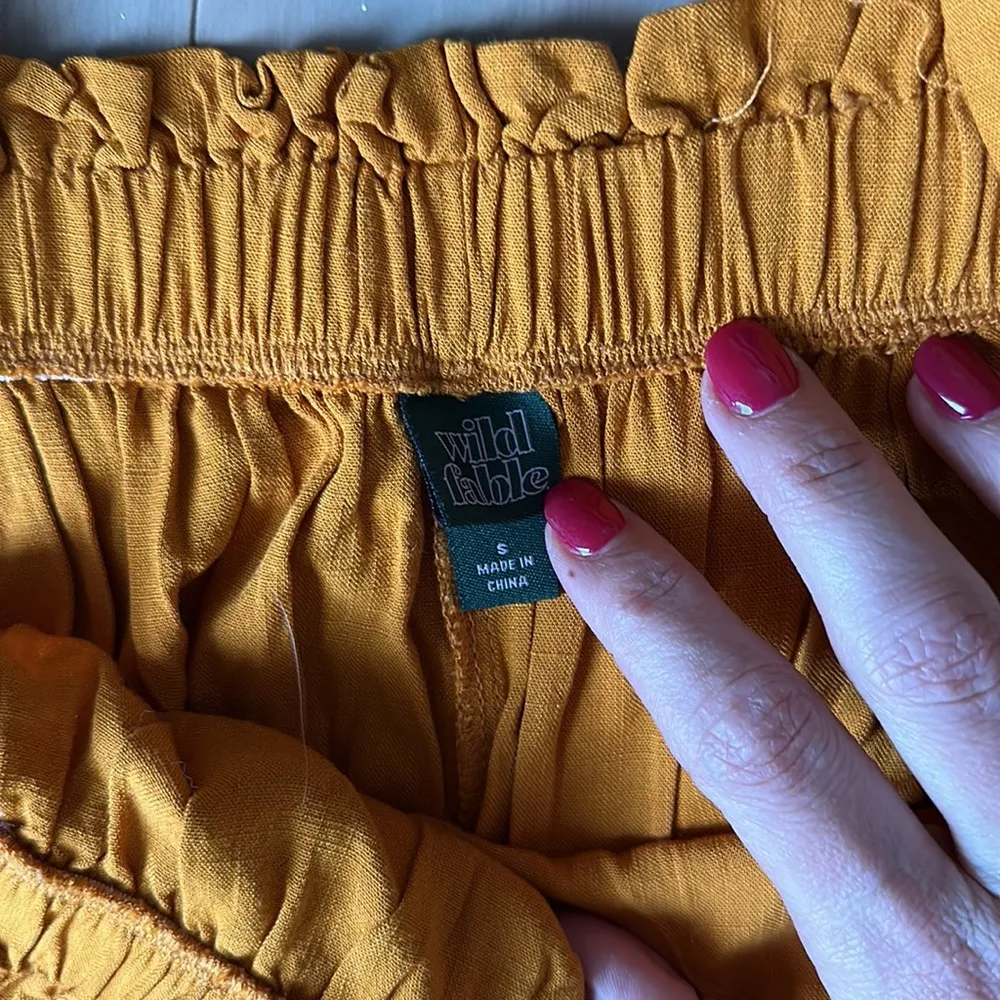 NWOT wild fable jumpsuit yellow size small never worn - Image 2