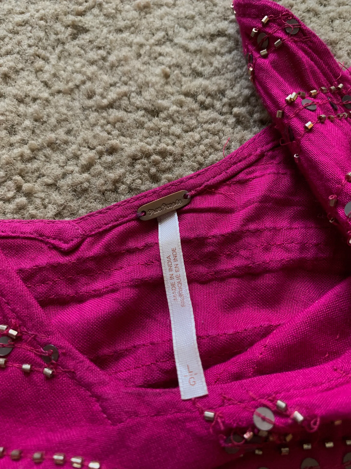 Beaded Tank Top - Image 4