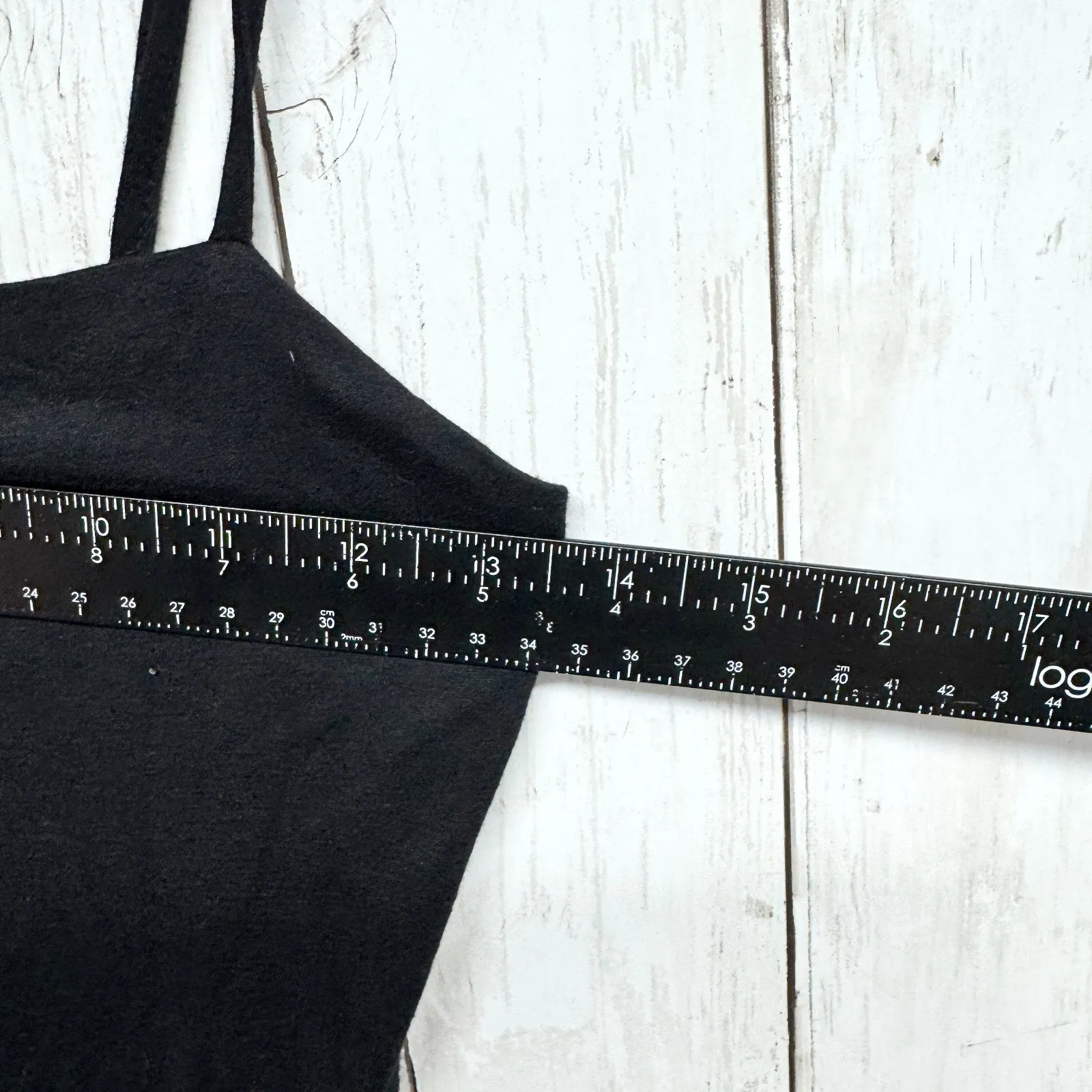 Tobi Dress Women Size Small Black Sleeveless Sheath Stretchy Adjustable Straps - Image 4