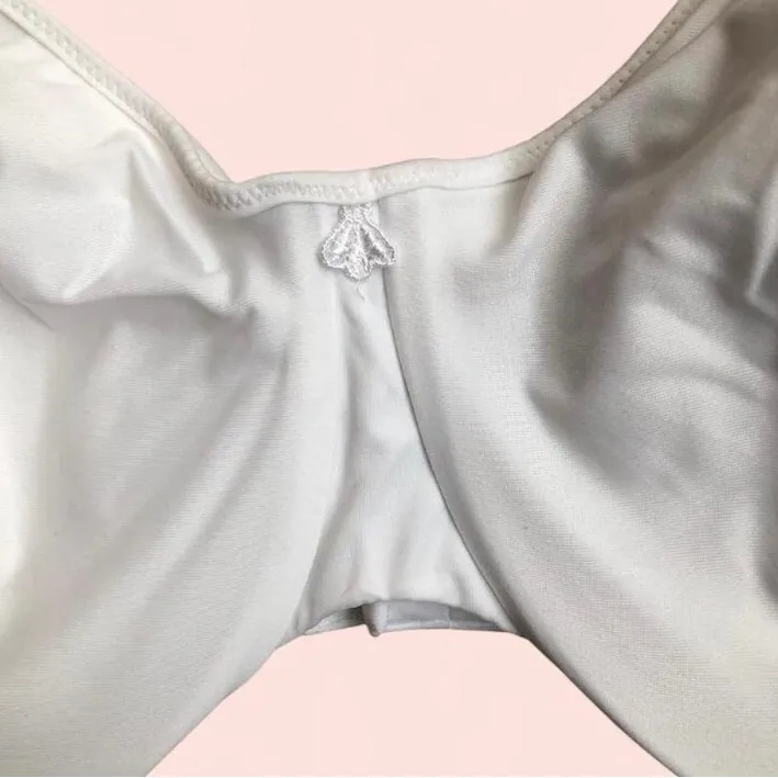 Bali Lift Bra 40DDD Live It Up Underwire 3385 Full Coverage T-Shirt White Lift - Image 8