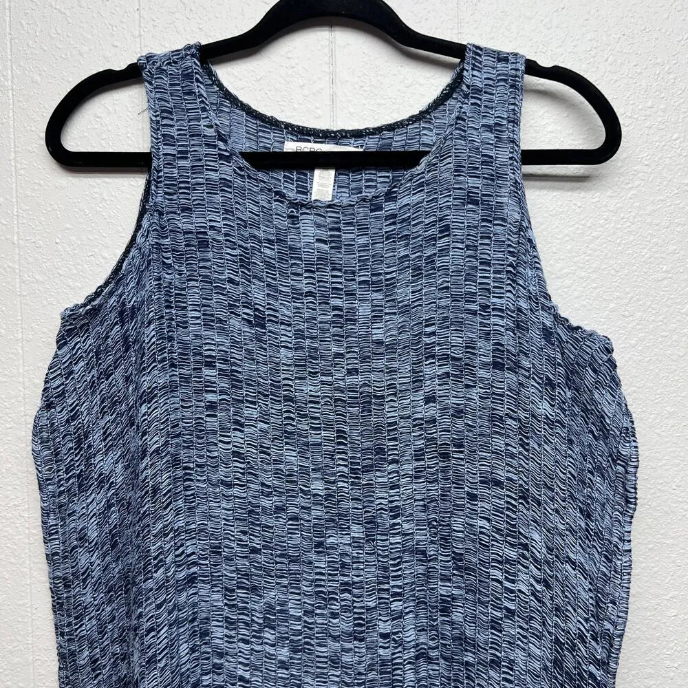 BCBGGeneration Fringe Western Festival Cowgirl Knit Boho Tunic Womens Medium - Image 3