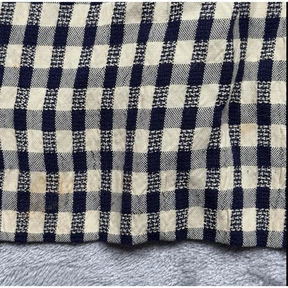 Jessica Howard Dress Black Cream Gingham Plaid Maxi Dress Boho Cottagecore 12 - Image 7