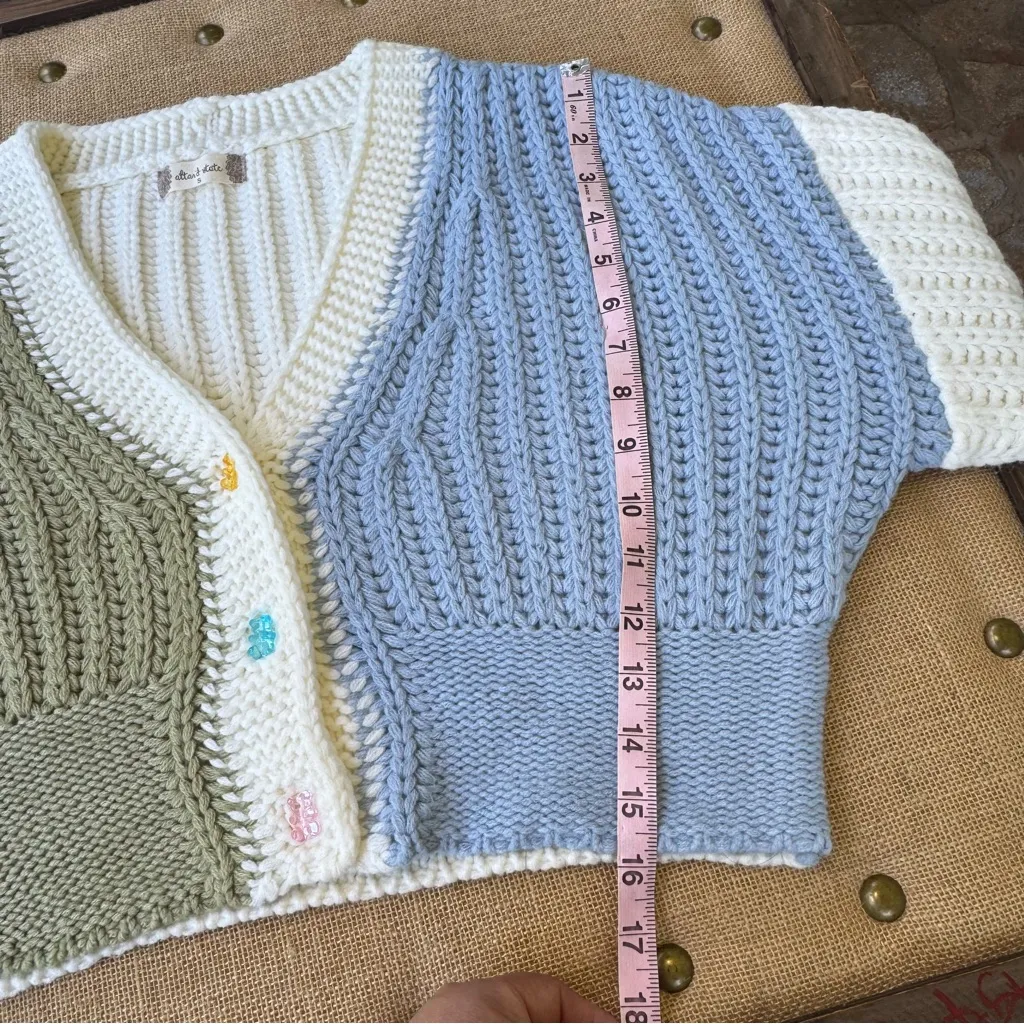 Altar’d State Colorblock Knit Sweater Small - Image 5
