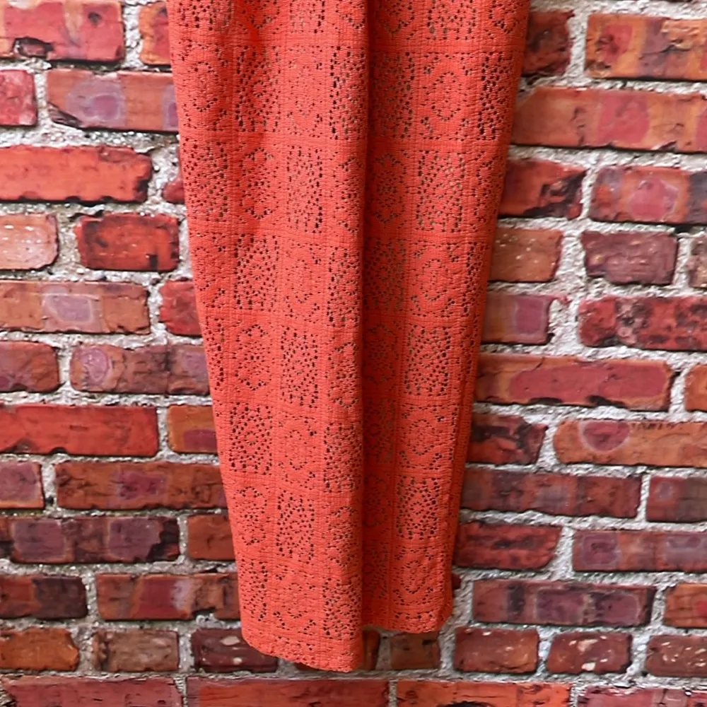 Orange Lace Rumer  Zahra Cut Out Bodycon Maxi Dress - Image 7