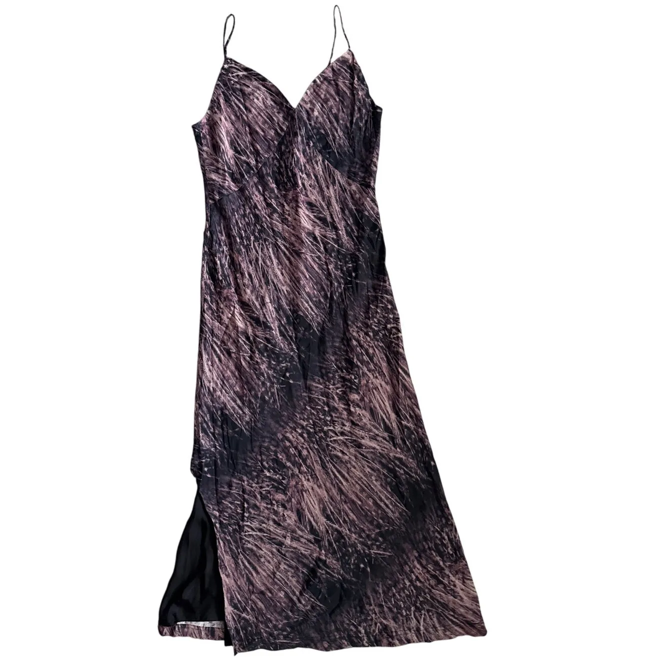 All Saints Melody Pembury‎ Midi Slip Dress Mink Pink Size 6 - Image 2