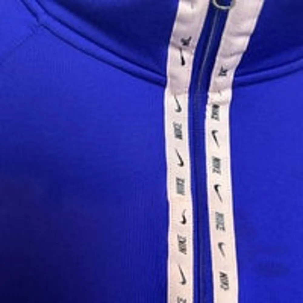 Nike Womens Blue Purple Size Medium Mock Turtleneck 1/4 Zip Up - Image 3