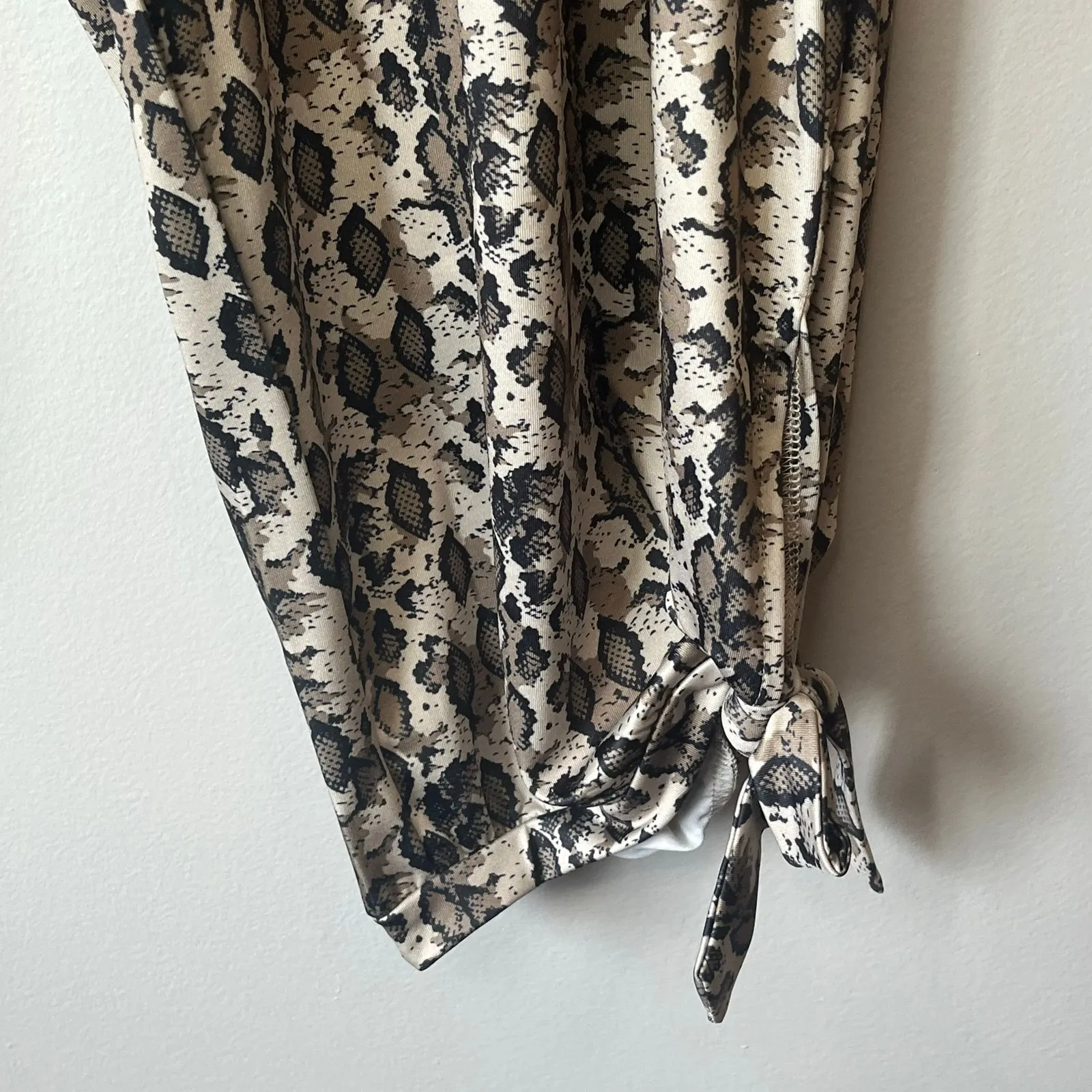 Kate & Mallory Brown / Black Patterned Pants Size 3X - Image 9