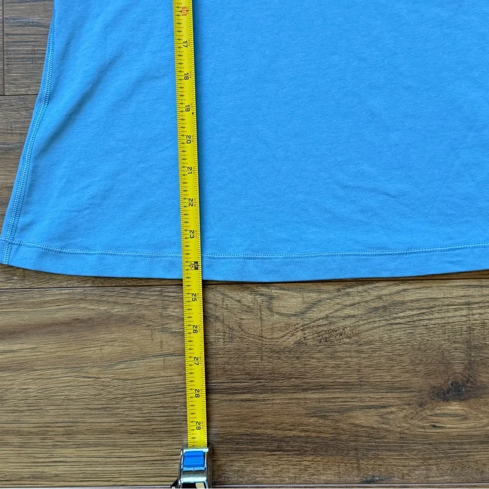 Nike Women’s Dri Fit Slim Fit Training Racerback Tank Baby Blue Size Large NWT - Image 6