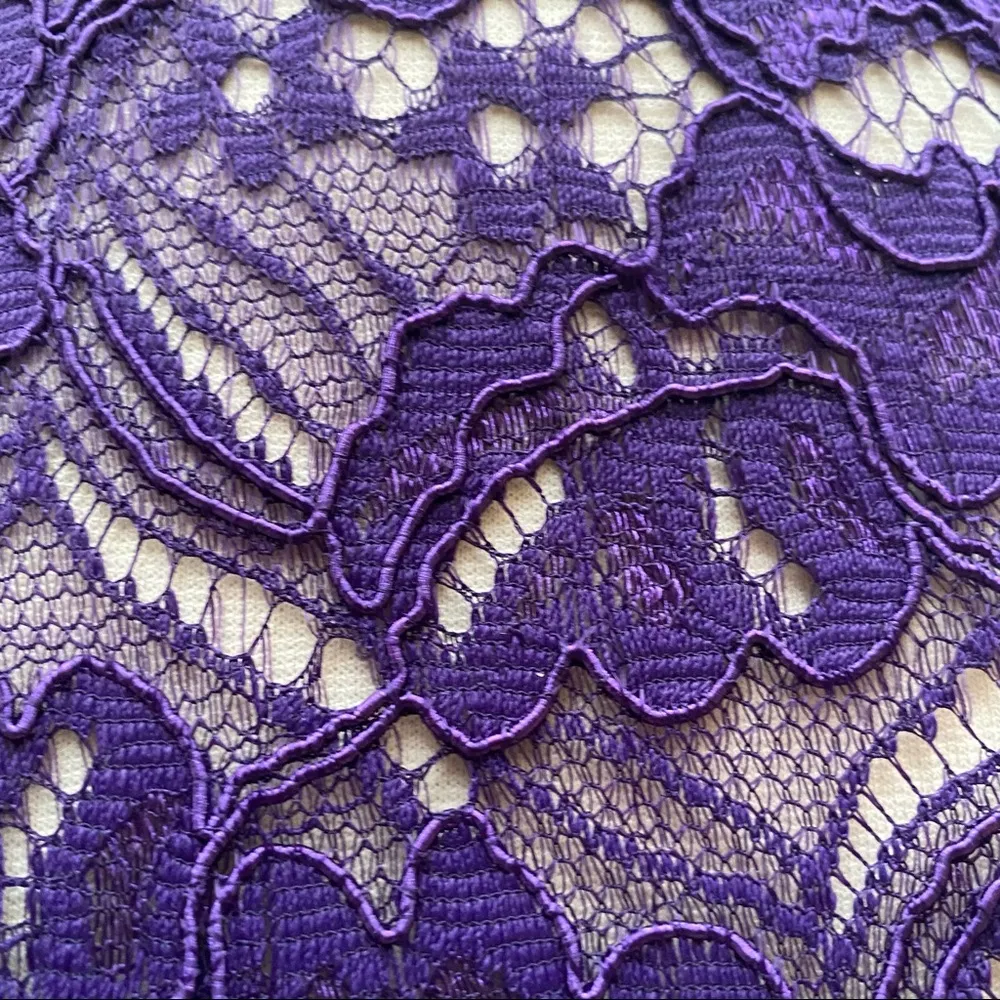 Laundry by Shelli Segal Lace Overlay Dress - Image 14