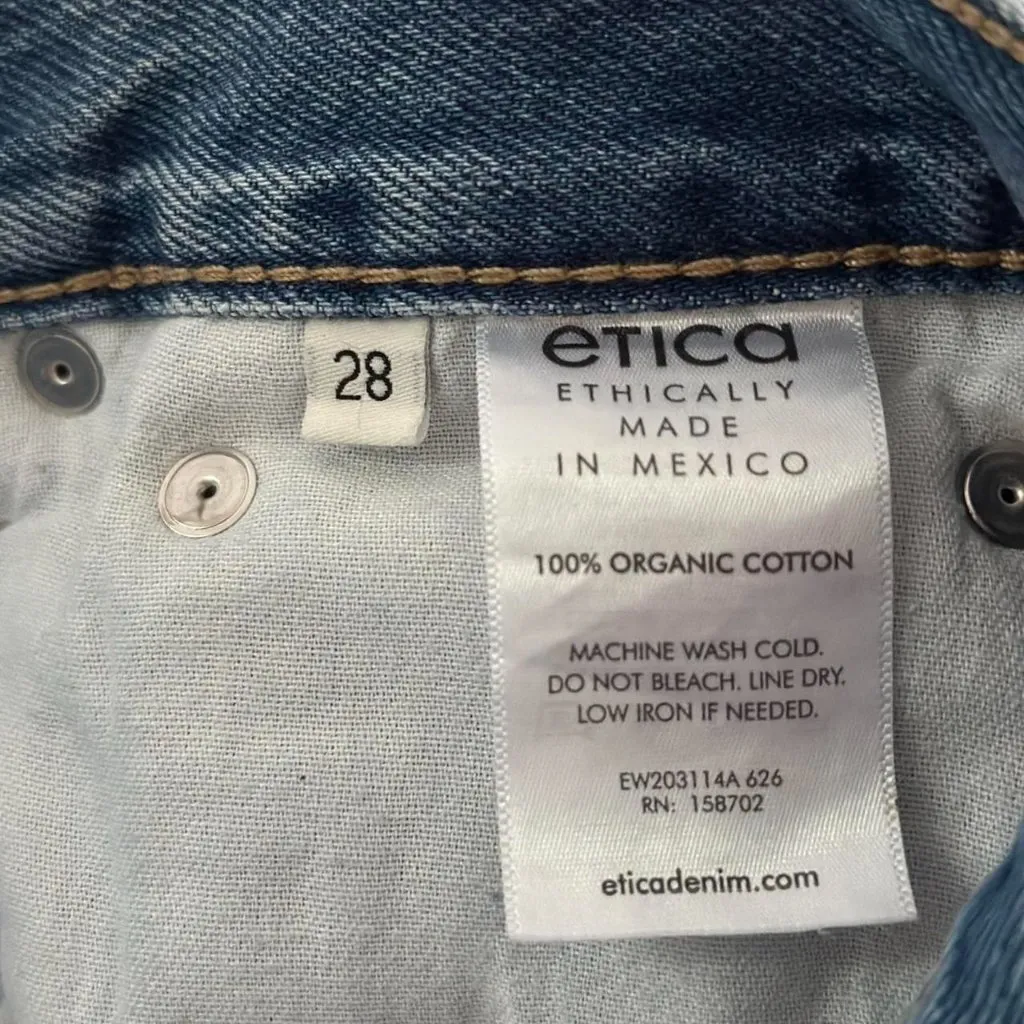 Etica Tyler Vintage Straight Jean, Size 28 - Image 6