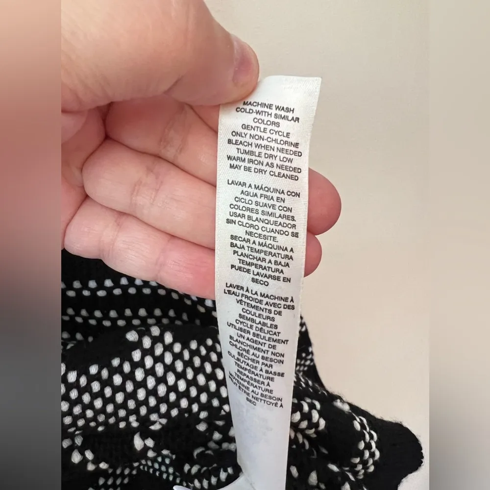 Chicos NWT Wool Blend Cropped Dotted Kendra Cardigan Sweater 3/4 Sleeves Women 1 - Image 9