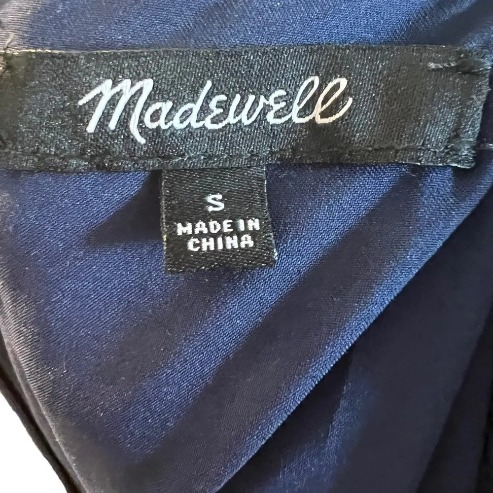 MADEWELL Ruffle-Sleeve Midi Dress in Oasis Palms - Image 9