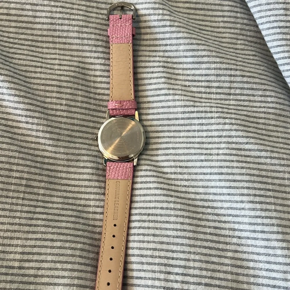 Pink Tinker bell watch Disney silver - Image 2