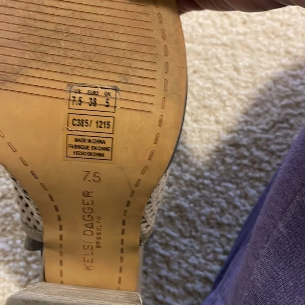 Kelsi Dagger Brooklyn - KDB mesh ankle bootie size 7.5 - Image 8