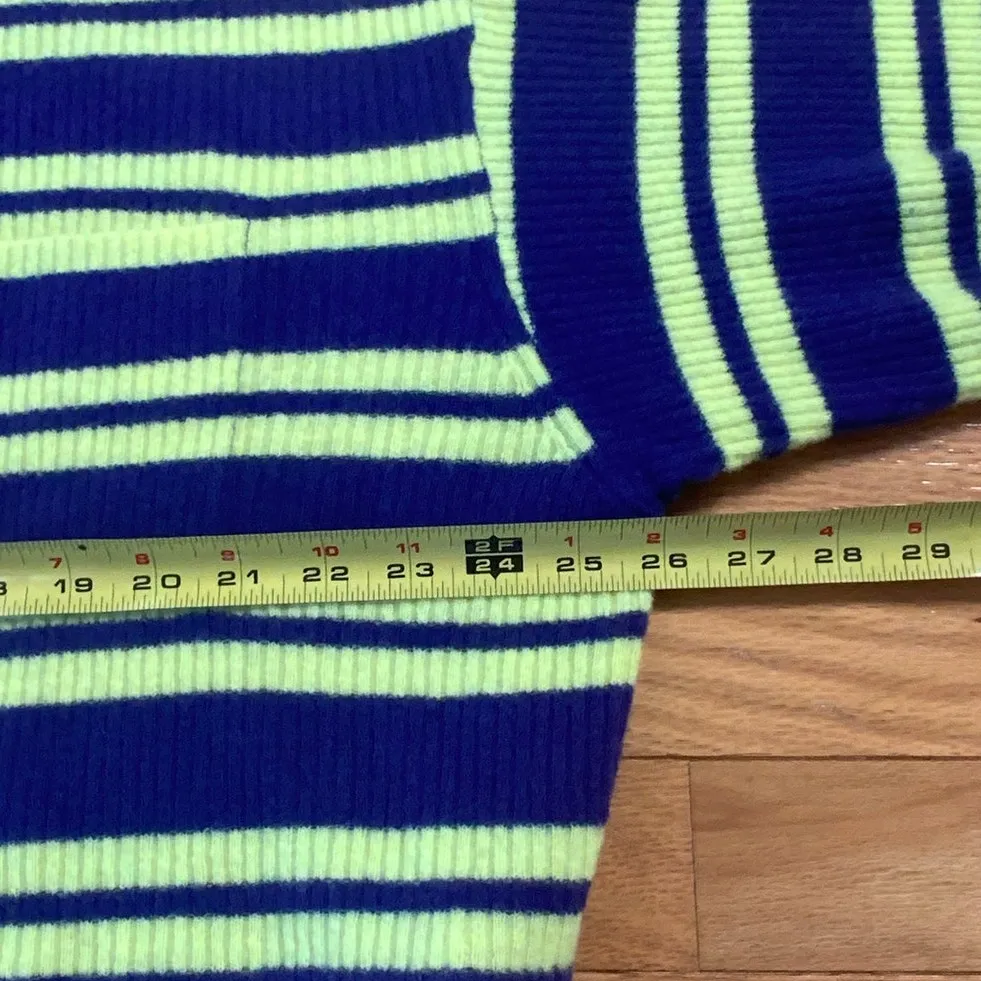 AMERICAN‎ VINTAGE WOMEN'S JUMPER RAXOW PURPLE/YELLOW M/L - Image 7