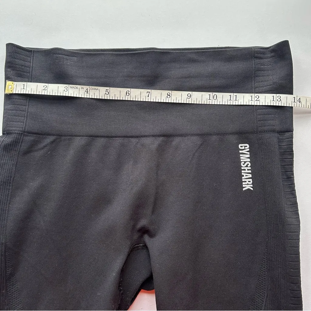Gymshark Black Women's Leggings Small - Image 5