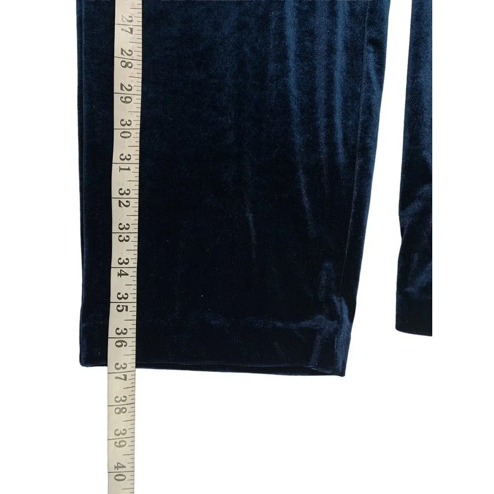 Alfred Dunner Women's Soft Navy Blue Pants - Image 7