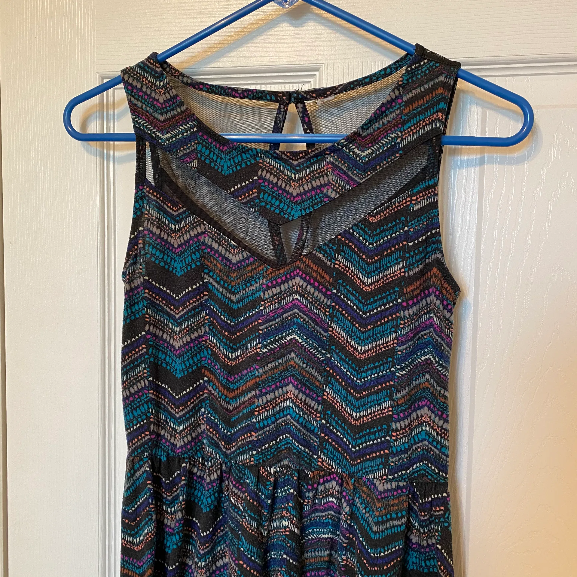 Target Chevron Patterned Mesh Dress - Image 3