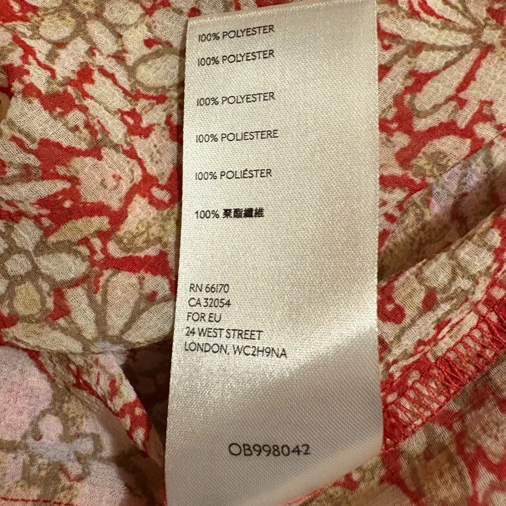 NWT  Feeling Groovy Maxi Dress in red & cream - Image 12