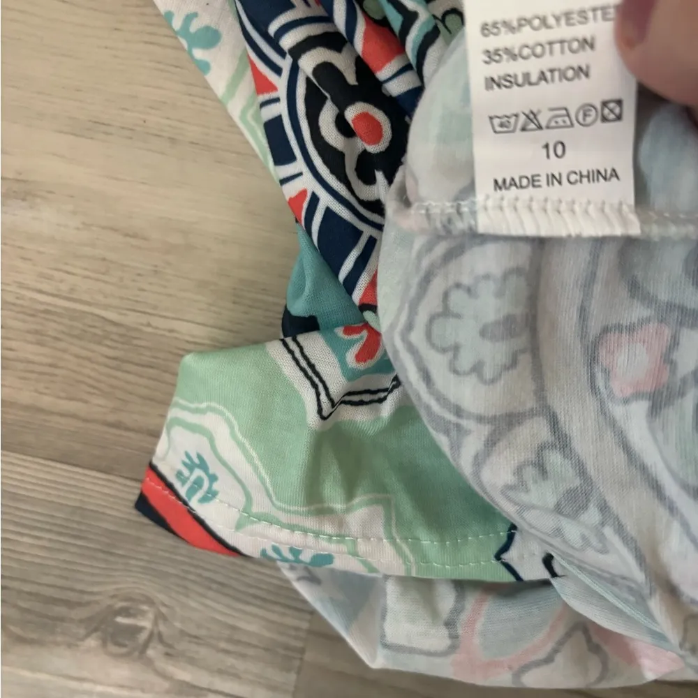 Blue and green boho style maxi dress with pockets #maxidress - Image 3