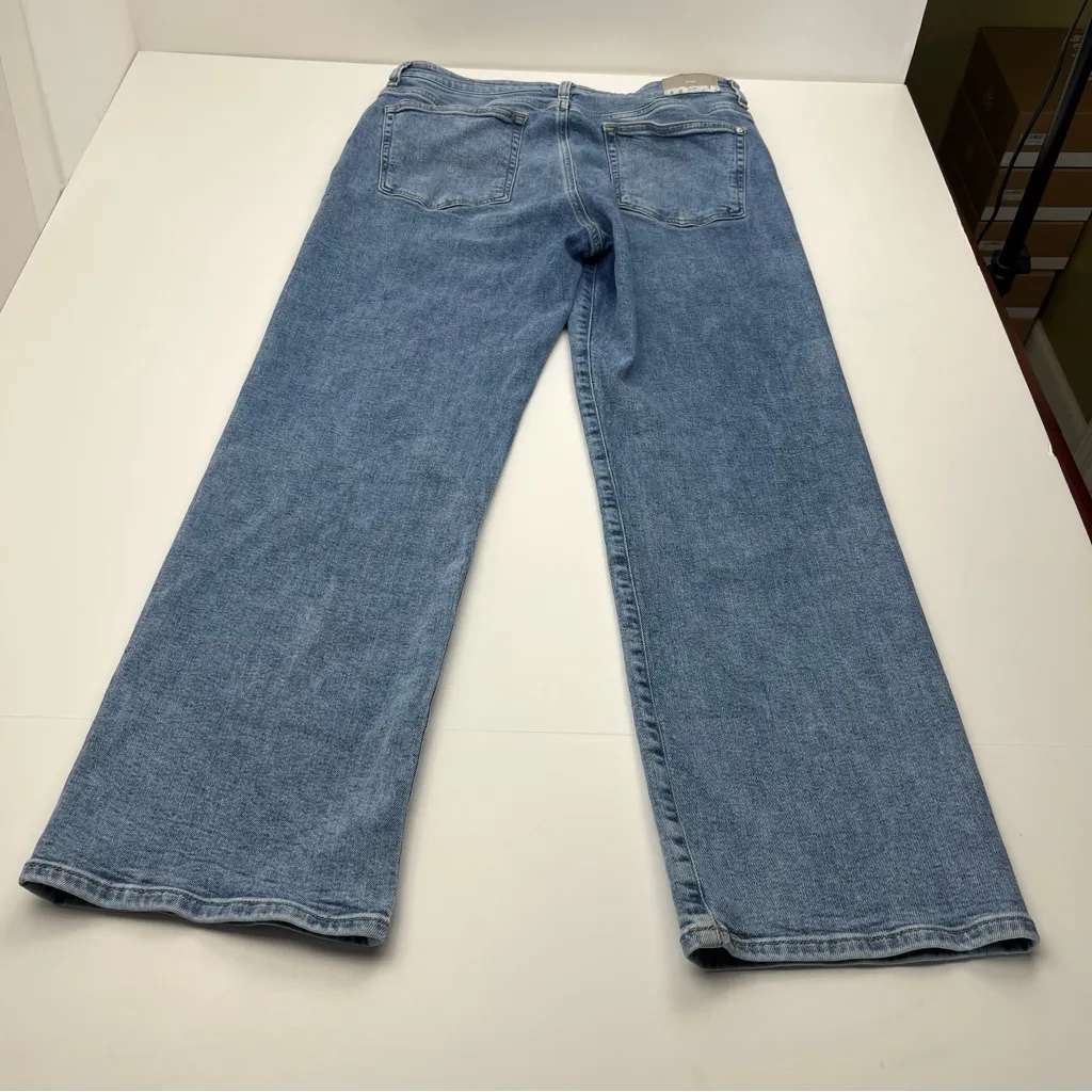 Mavi Barcelona High Rise‎ Wide Leg Womens Size 31 Blue Denim Jean *TINY FLAW - Image 15