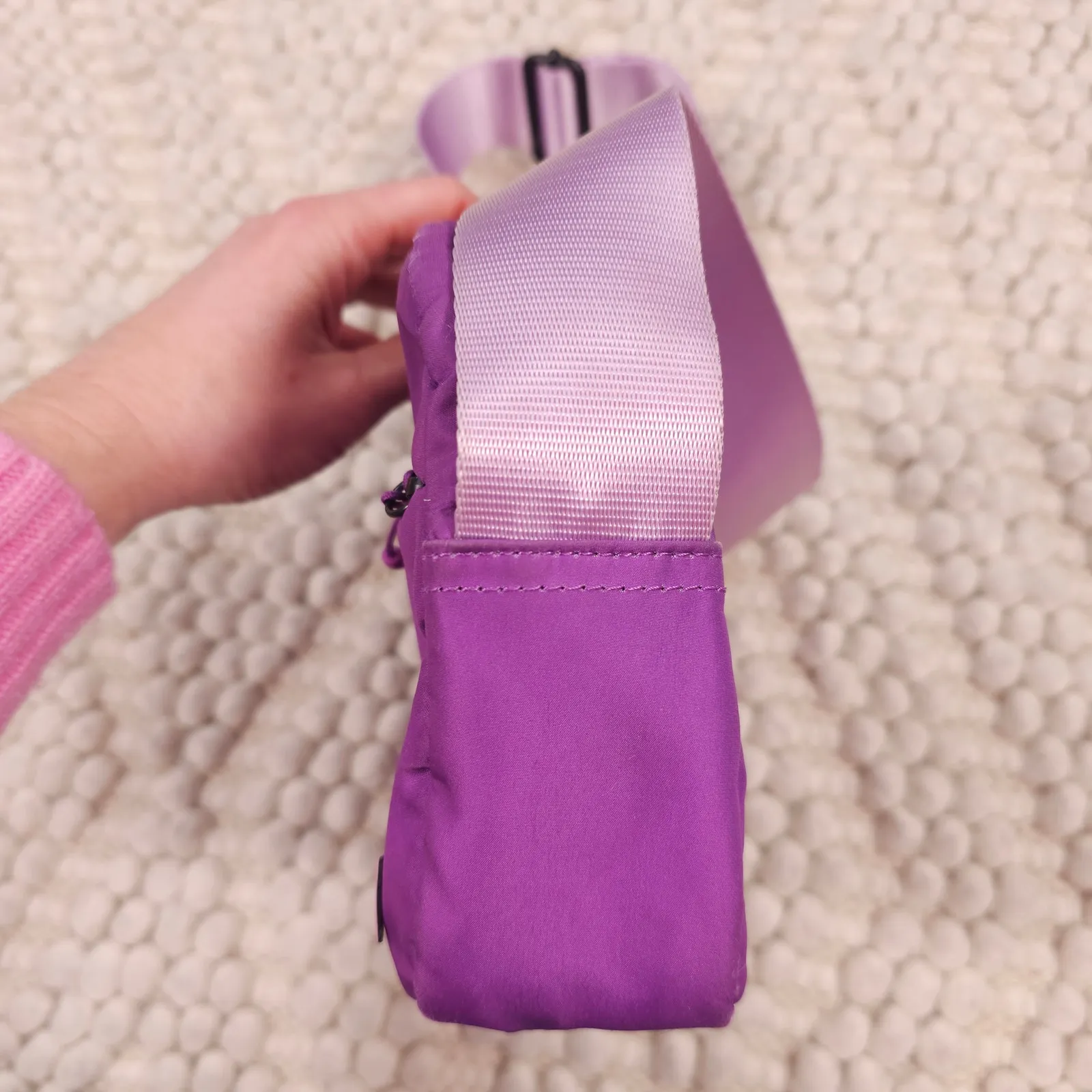 Ganni Tech Festival Crossbody Bag Purple - Image 8