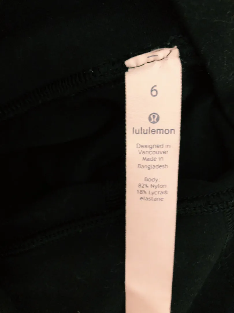 Lululemon Black Leggings - Image 4