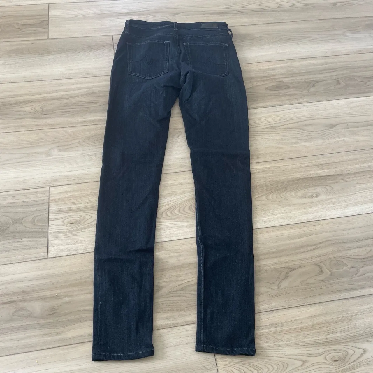 AG Adriano Goldschmied Dark Wash‎ Farrah Skinny Jeans 26R - Image 5