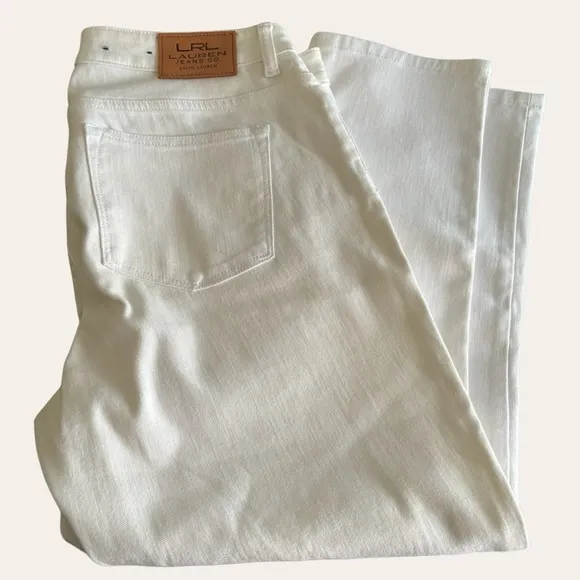 Lauren Jeans Co. White jeans Size 12 - Image 2