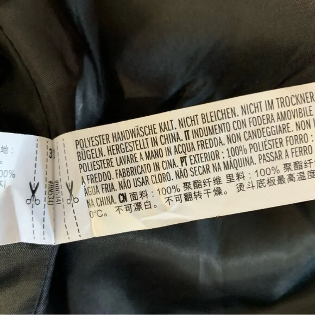 Endless Rose Black Blazer Large Tailored Workwear NWT Classic Chic - Image 8