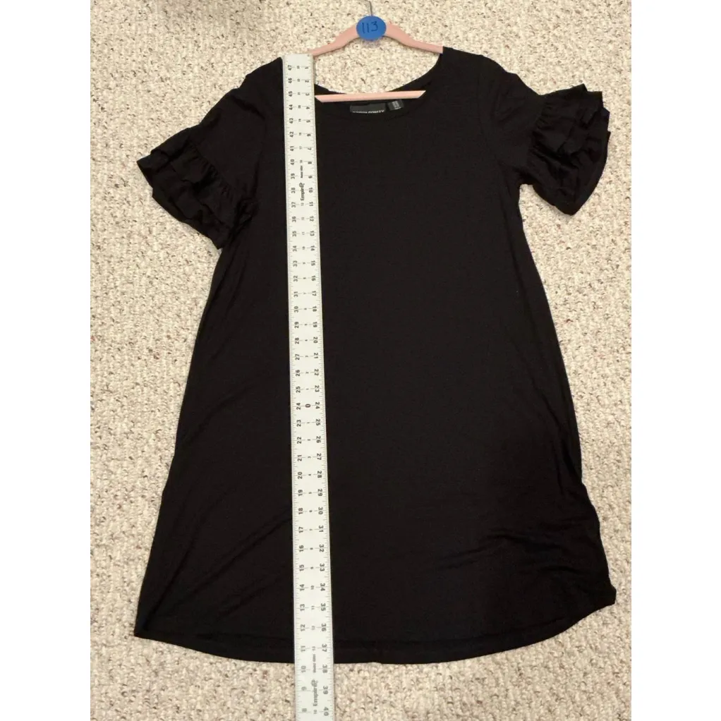 Woman’s Cynthia Rowley Black Dress 1X Pre-Owned StyleRN59478 - Image 6