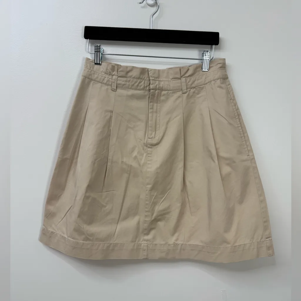 Zara Beige Mini Skirt size S - Image 2