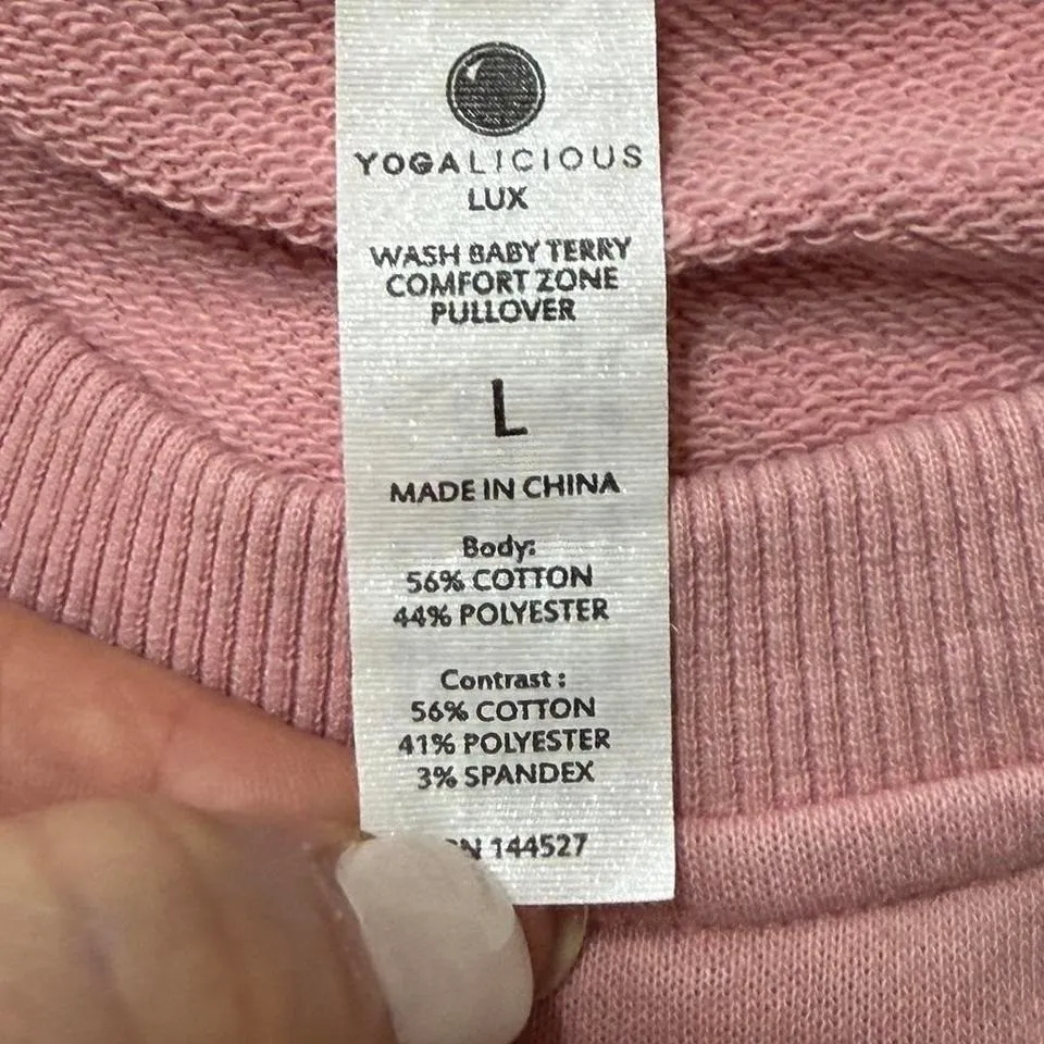 Yogalicious Cropped Sweatshirt - Image 6