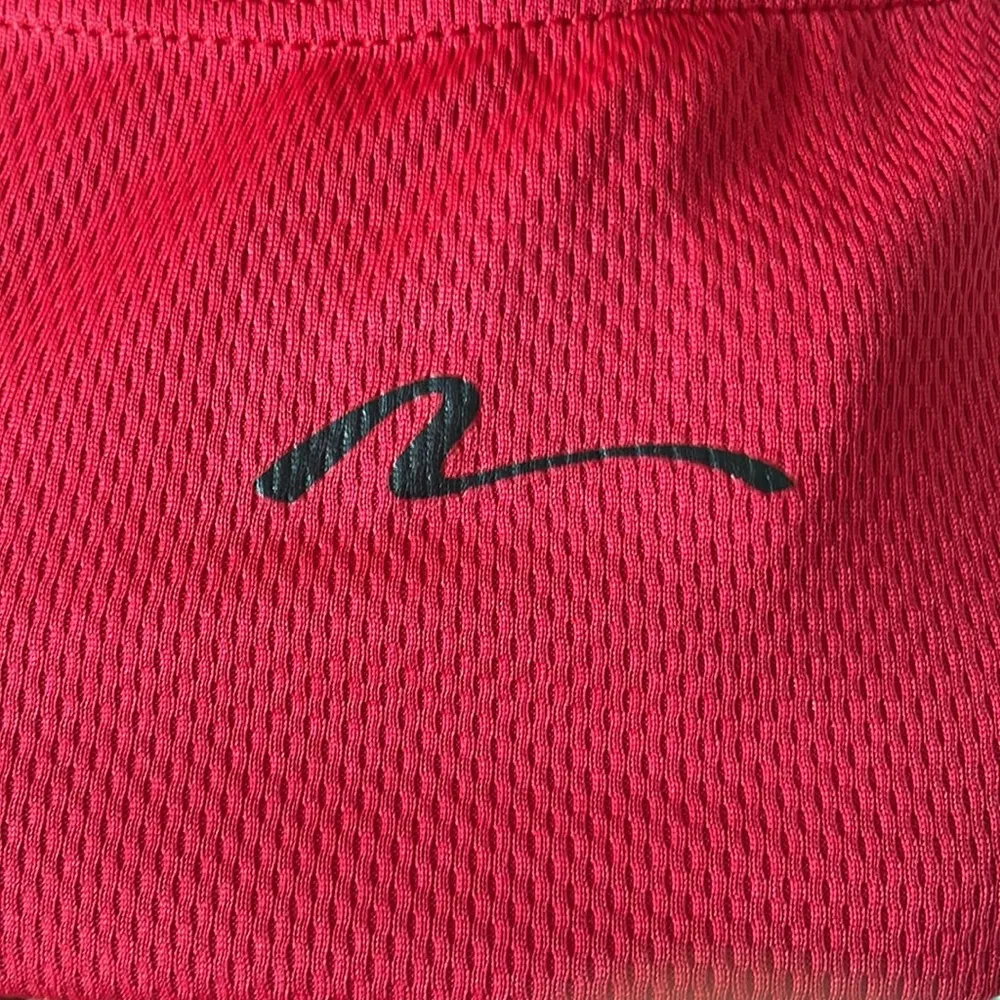 Nashbar Black Short Sleeves Cycling Biking Top Red Size M - Image 4