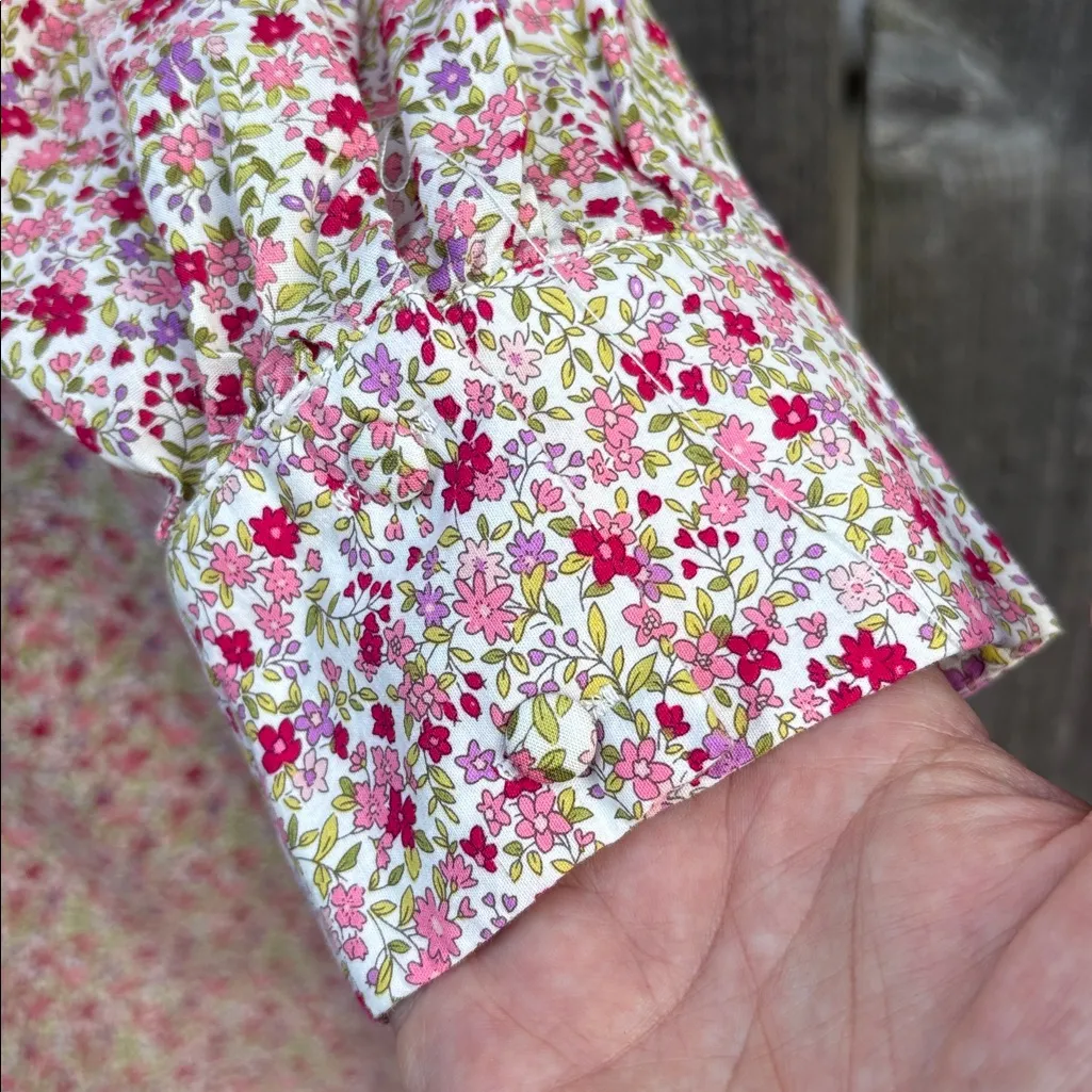 NWOT Hyacinth House Tuckernuck Pink Floral Nellie Dress Medium Retail $158 - Image 6