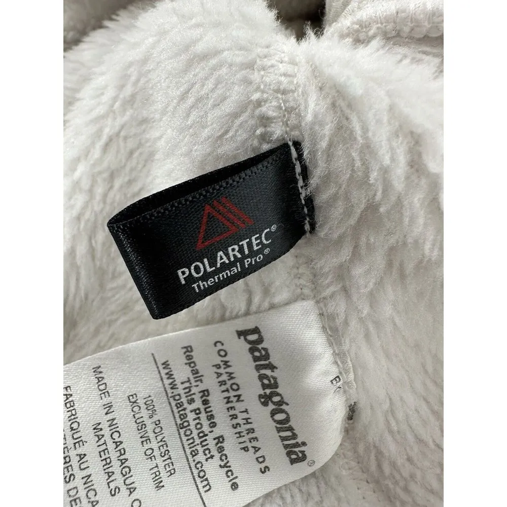 Patagonia Women's Re-Tool Snap-T Fleece Jacket Size Small White‎ Polartec 25442 - Image 12