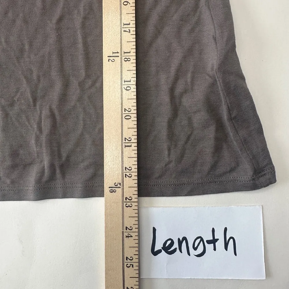 Armani Collezioni Tank Top Sleeveless Casual Everyday Italy Brown Womens Size 10 - Image 7